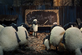 Une scène du film Shaun the Sheep