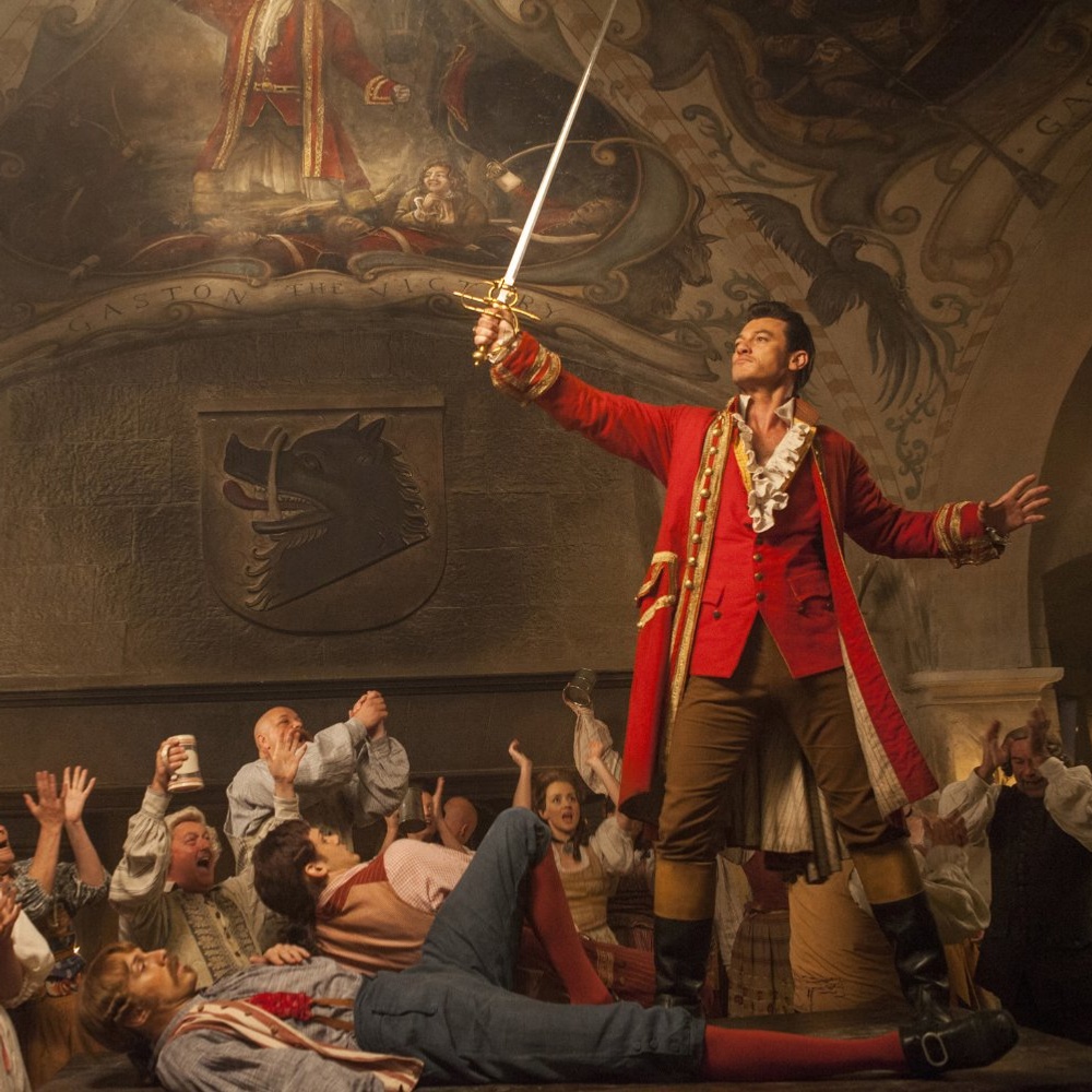 Une scène du film Beauty and the Beast