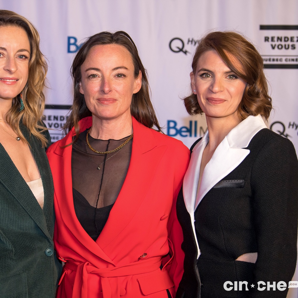 Sur le tapis rouge du film Frontières