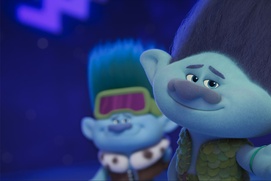 Une scène du film Trolls Band Together