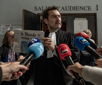 Une scène du film Goliath