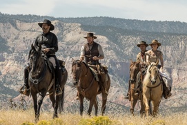 Une scène du film The Magnificent Seven Une scène du film The Magnificent Seven