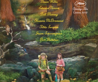 Affiche du film Moonrise Kingdom