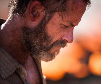 Une scène du film The Rover