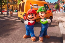 Une scène du film The Super Mario Bros. Movie Une scène du film The Super Mario Bros. Movie