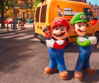 Une scène du film The Super Mario Bros. Movie