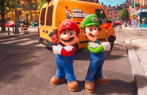 Une scène du film The Super Mario Bros. Movie