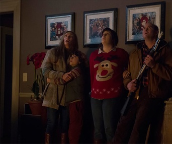 Une scène du film Krampus