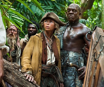 Une scène du film Pirates of the Caribbean: On Stranger Tides