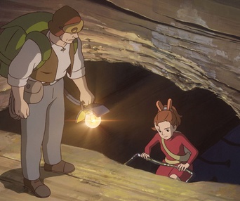 Une scène du film The Secret World of Arrietty