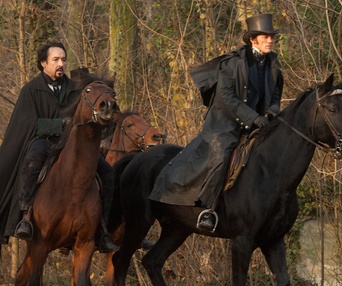 Une scène du film The Raven