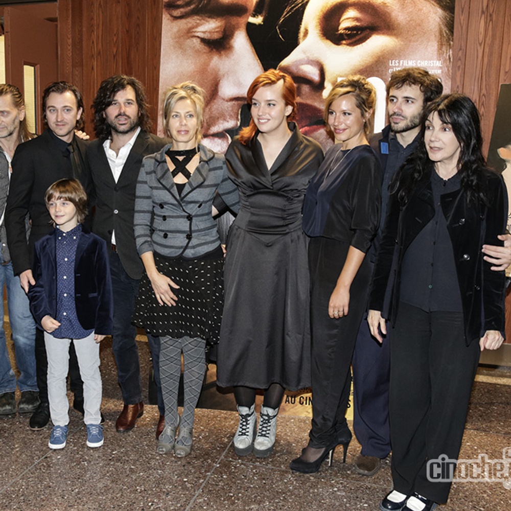 Sur le tapis rouge du filmLove projet