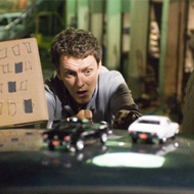 Michel Gondry sur le plateau de Be Kind Rewind