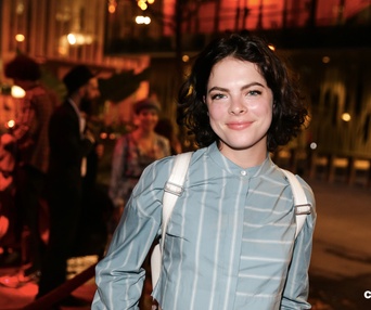 Sur le tapis rouge du film Wolfe