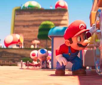 Une scène du film The Super Mario Bros. Movie