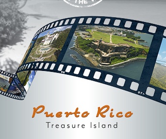 Affiche du film Puerto Rico : L'île aux trésors - Passeport pour le monde
