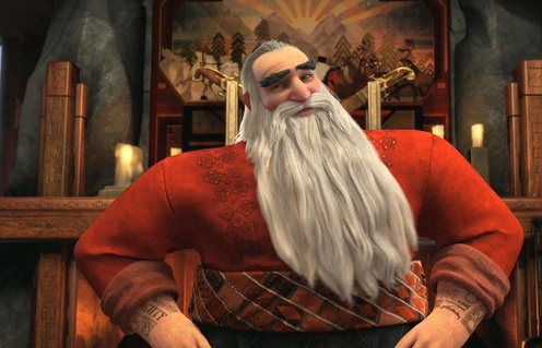 Le Père Noël dans le film Rise of the Guardians