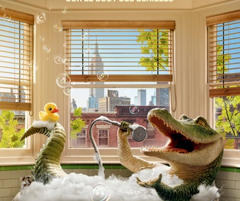 Affiche du film Lyle, Lyle Crocodile