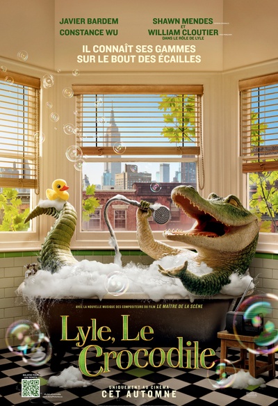 Affiche du film Lyle, Lyle Crocodile