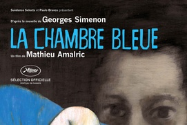 Affiche du film La chambre bleue Affiche du film La chambre bleue