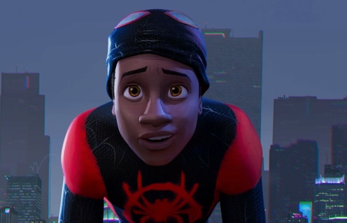Une scène du film Spider-Man: Into the Spider-Verse