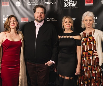 Tapis rouge du film Lucy Grizzli Sophie