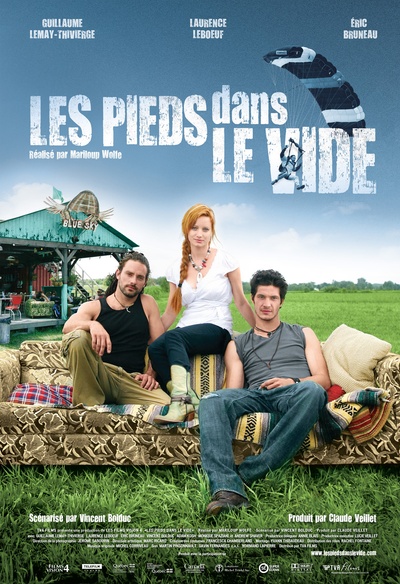Affiche du film Les pieds dans le vide