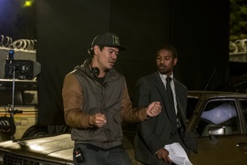 Sur le plateau du film Just Mercy Sur le plateau du film Just Mercy