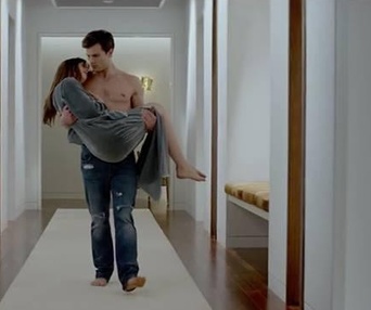 Une scène du film Fifty Shades of Grey