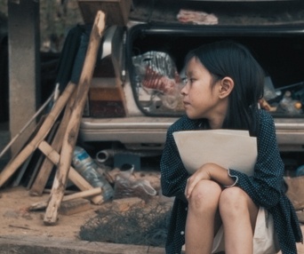Une scène du film L'île de Sukwan