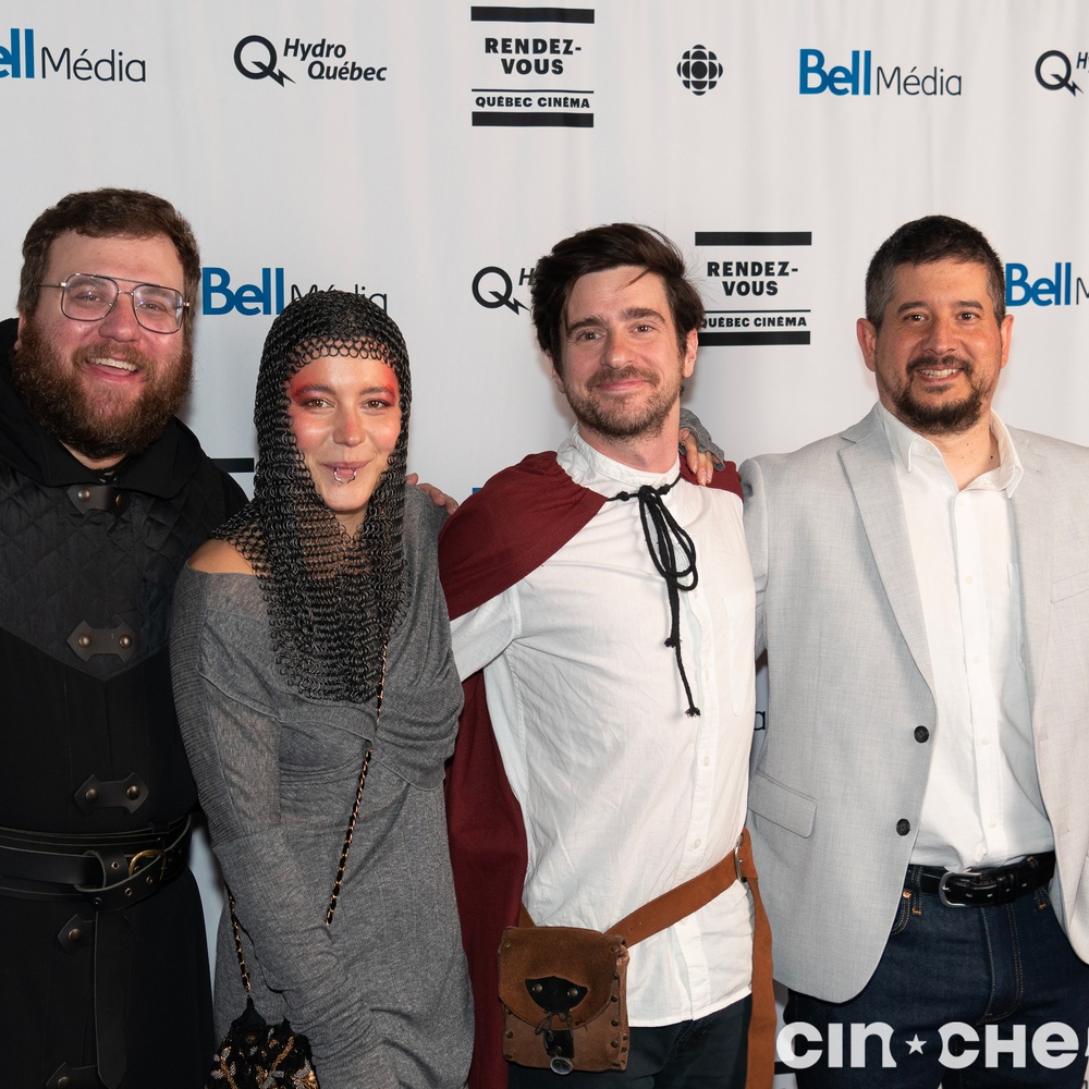 Sur le tapis rouge du film Farador