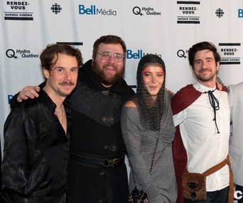 Sur le tapis rouge du film Farador