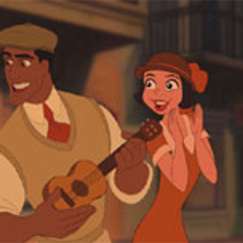 Une scène du film The Princess and the Frog