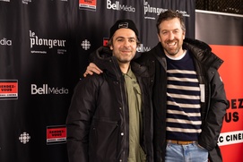 Tapis rouge du film Le Plongeur