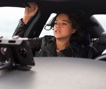Une scène du film Fast & Furious 9