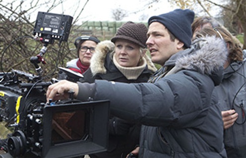 Thomas Vinterberg sur le plateau Jagten