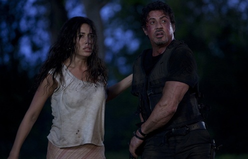 Une scène du film The Expendables