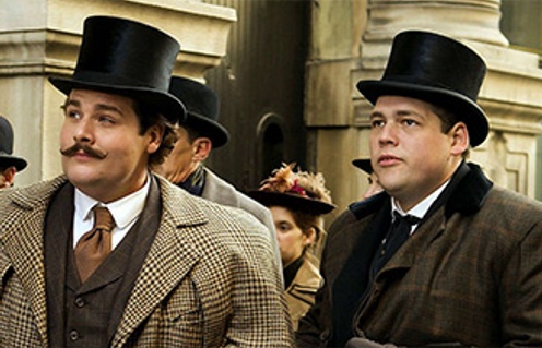 Une scène du film Louis Cyr