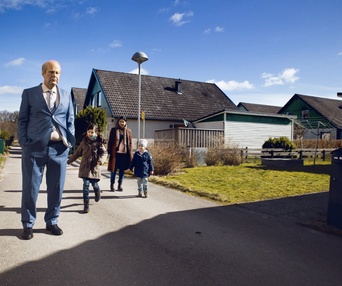 Une scène du film A Man Called Ove