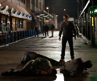 Une scène du film Jack Reacher