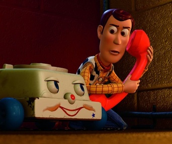 Une scène du film Toy Story 3