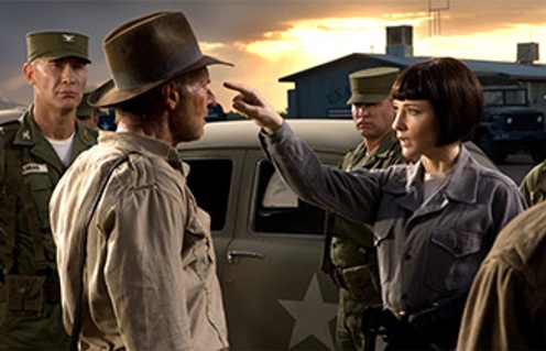 Une scène du film Indiana Jones and the Kingdom of the Crystal Skull