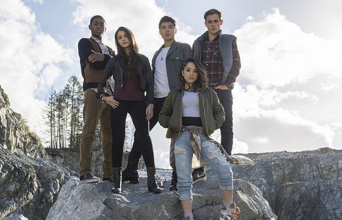 Une scène du film Power Rangers