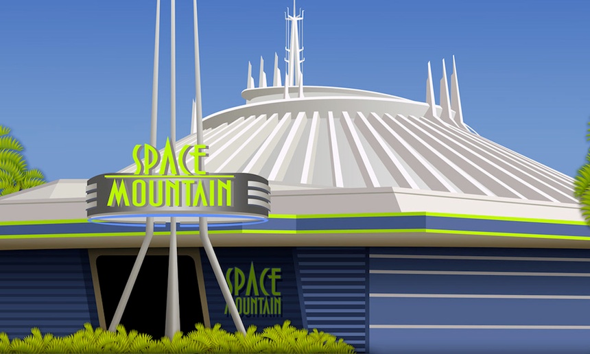 Disney réalise un film basé sur son manège Space Mountain