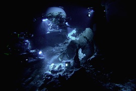 Scène du film Énigmes des profondeurs 3D