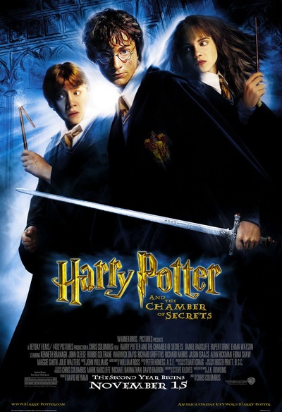 Affiche du film Harry Potter and the Chamber of Secret