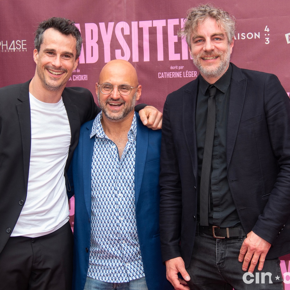 Sur le tapis rouge du film Babysitter