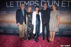 Tapis rouge du film Le temps d'un été