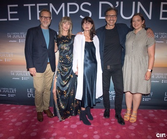 Tapis rouge du film Le temps d'un été