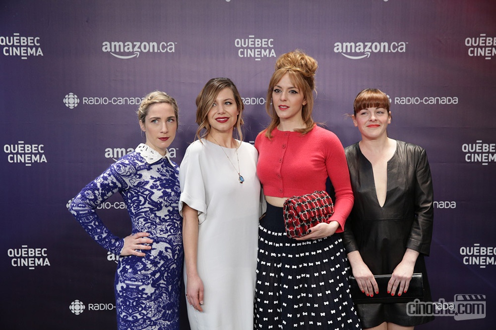 Sur le tapis rouge de la Soirée des Jutra 2014